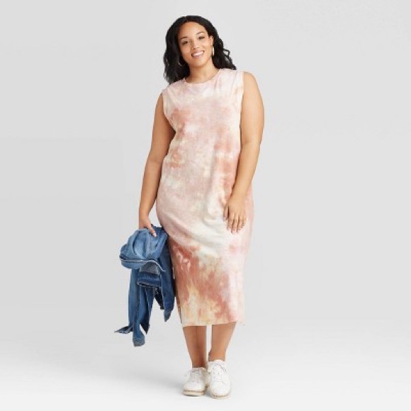 Universal Thread | Dresses | Universal Thread Tie Dye Plus Size Cotton ...